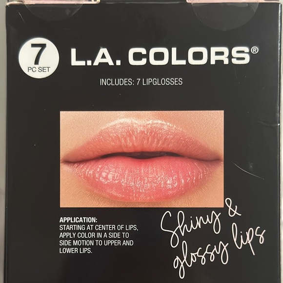 ✨L.A. Colors Lip Gloss Set – 7-Piece “Lips That Shine” Collection | Vanilla ✨ - Picture 3 of 3